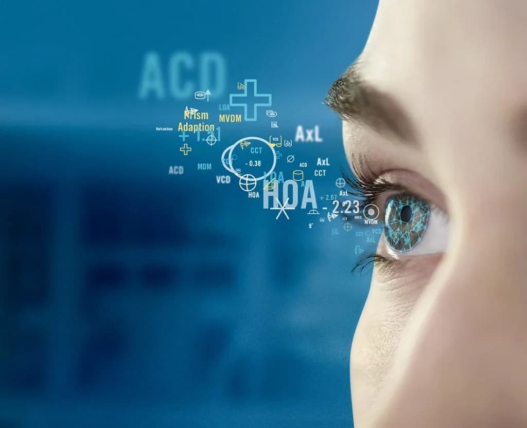 Medición biométrica del ojo: longitud axial, profundidad de cámara anterior y aberraciones de alto orden