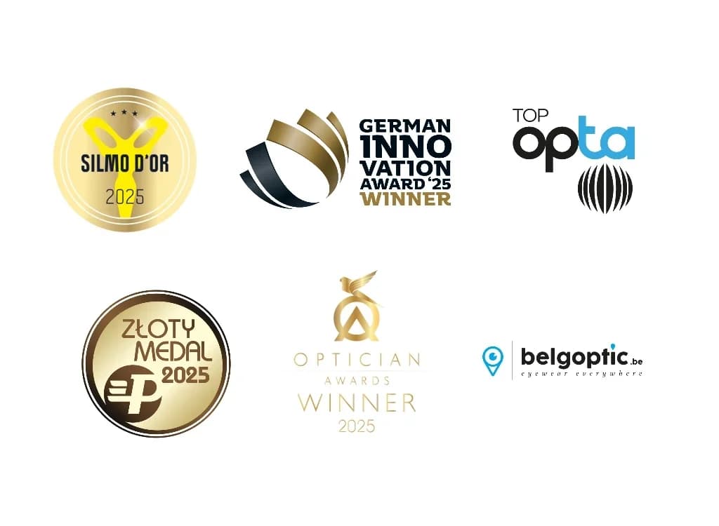 Distinciones recibidas por Rodenstock, entre ellas el Silmo d'Or y el German Innovation Award